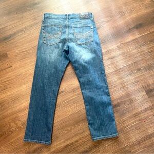 ROCK & REPUBLIC STRAIGHT MED WASH JEANS Sz 32x30